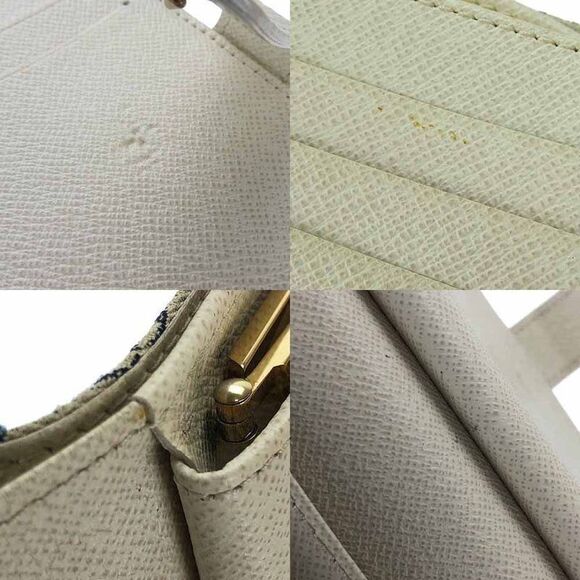 Louis Vuitton Wallet Monogram Mini Lin Porte M95659 Porte Monnaie Viennois - Picture 6 of 9